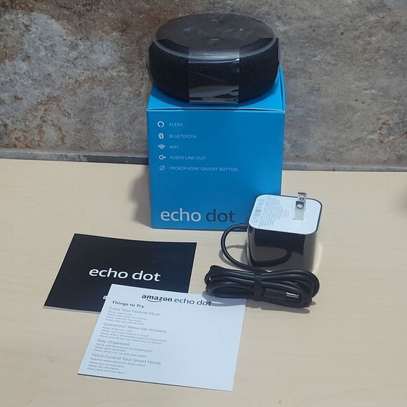 Amazon Echo Dot 3rd Gen Smart Speaker with Alexa NIB 2018 - Picture 6 of 7